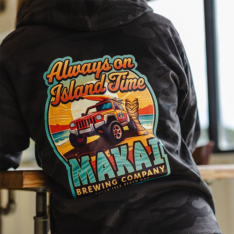 T-shirt Designed by MS Design Graphics for Makai Brewing Company.