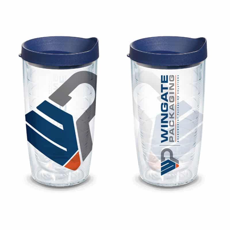 Logo and Labeling Designed by MS Design Graphics on Tervis Tumbler.